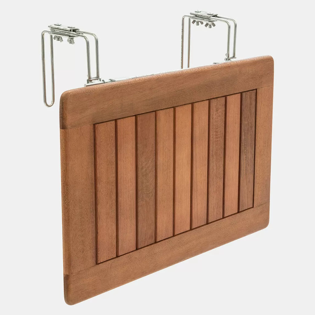 Katlanır Ahşap Balkon Masası