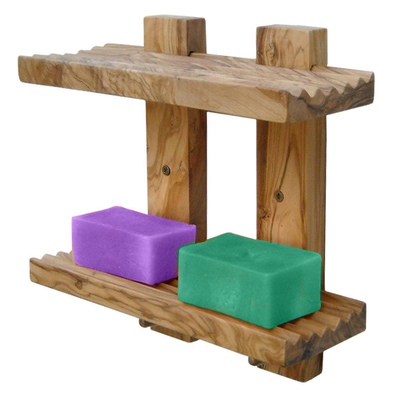 Ahşap Banyo Sabunluk Rafı