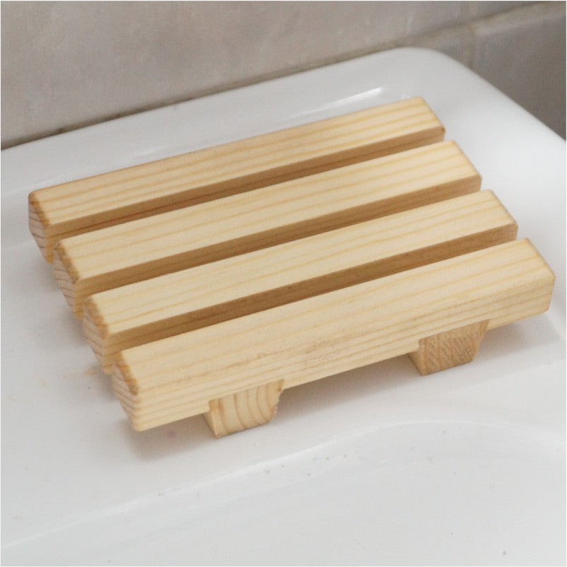 Ahşap Sabunluk - Kalas tipi