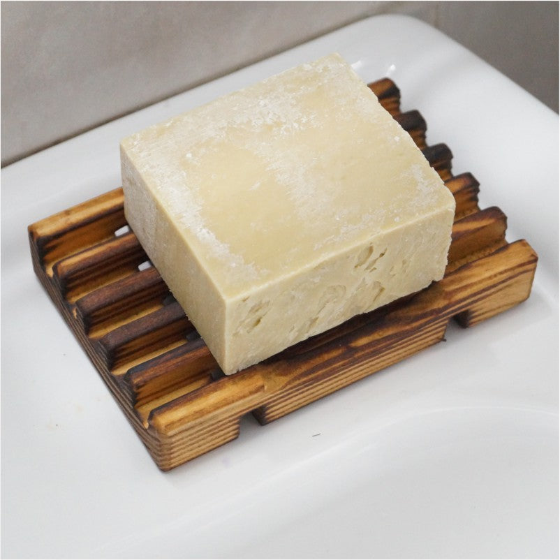 Eskitme Görünümlü Ahşap Sabunluk