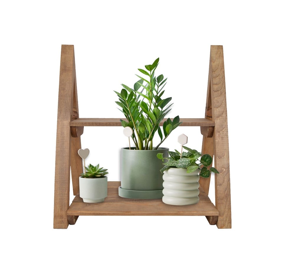 Triangle Ahşap Çok Amaçlı Stand