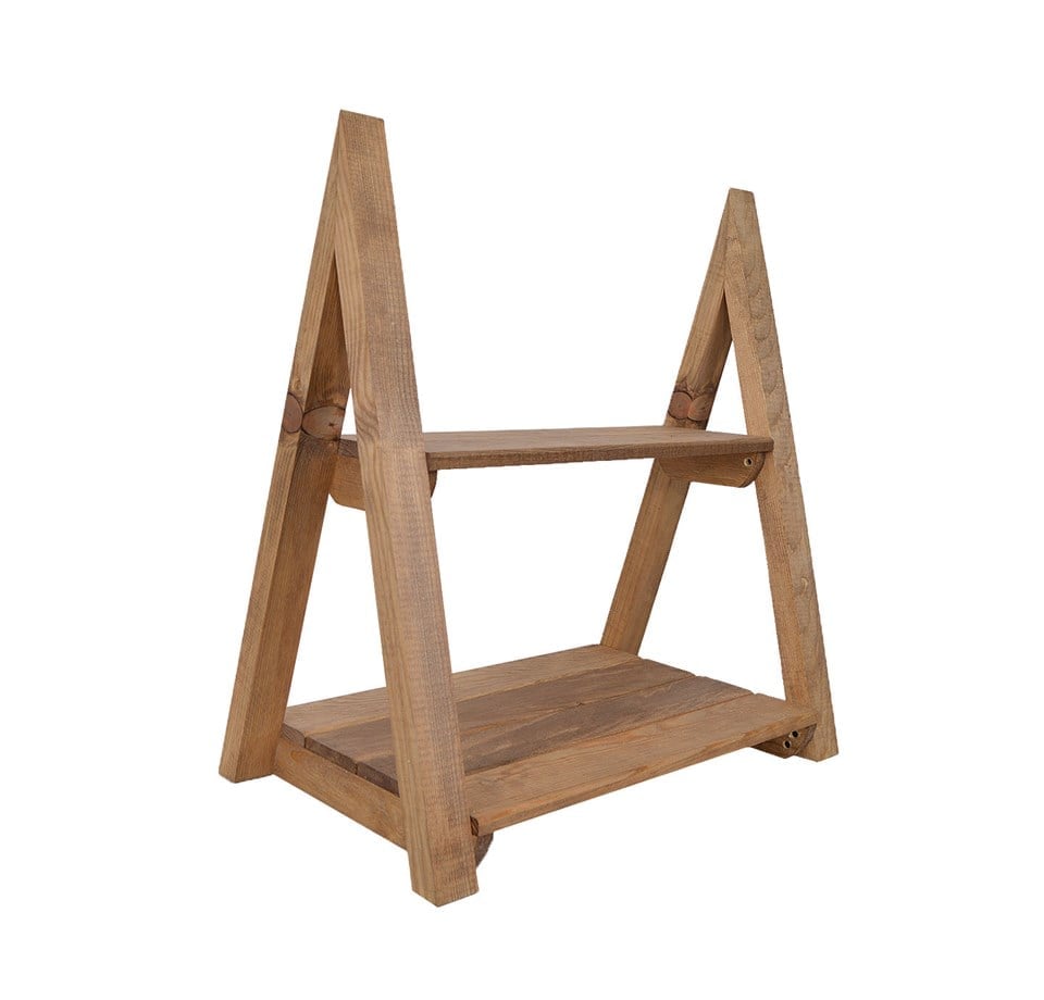 Triangle Ahşap Çok Amaçlı Stand