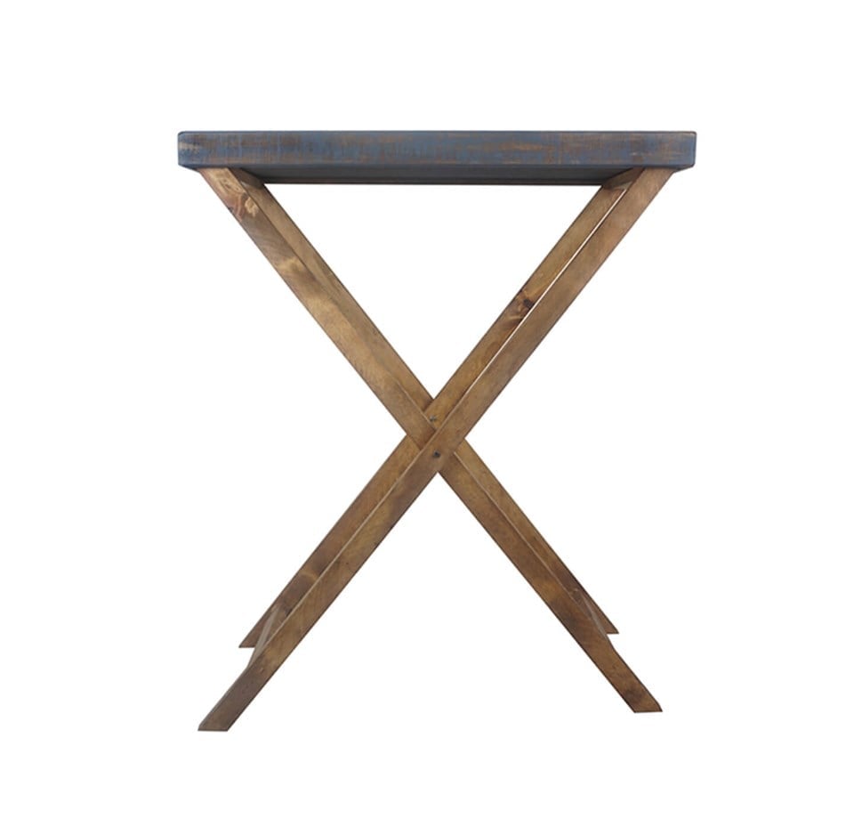 Kalio Ahşap Ayaklı Dekoratif Katlanabilir Tepsi