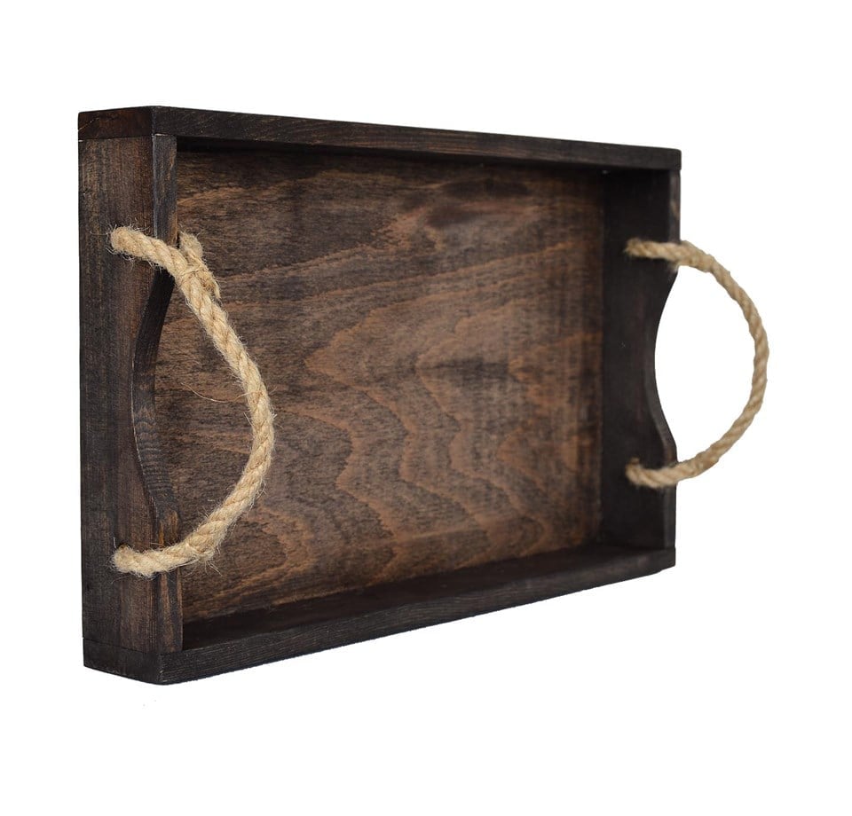 Venge Dekor Ahşap Tepsi