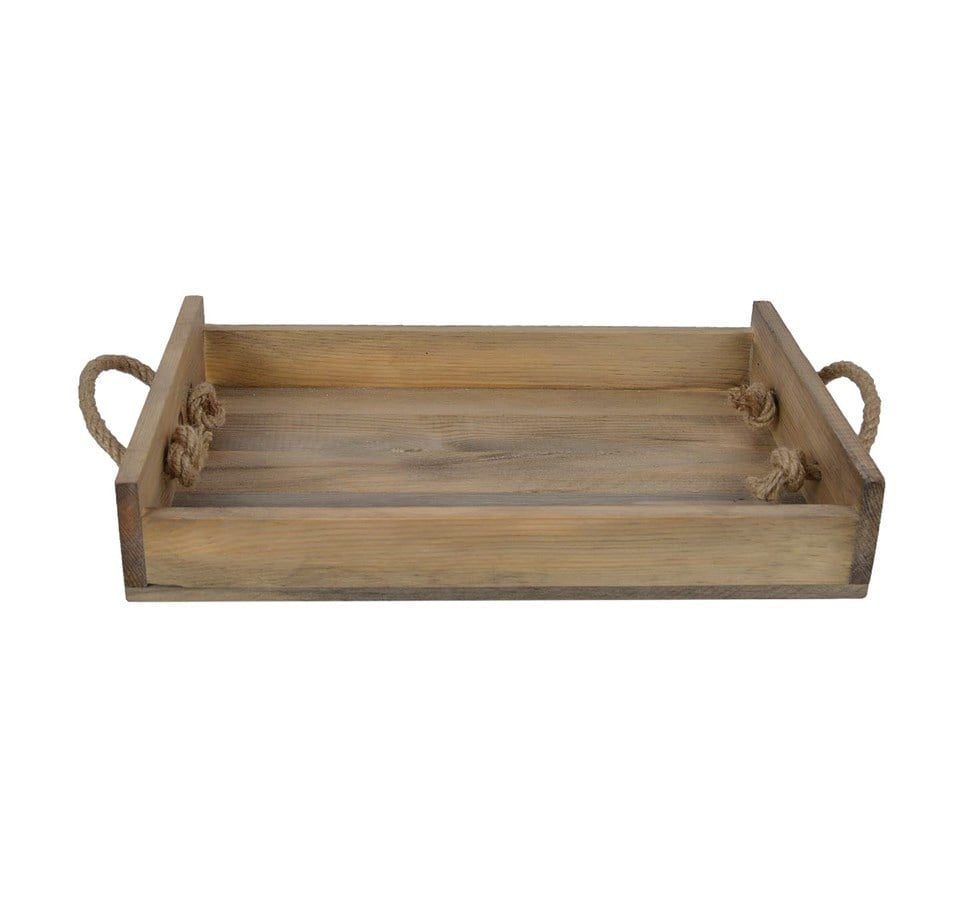 Vintage Çok Amaçlı Ahşap Tepsi