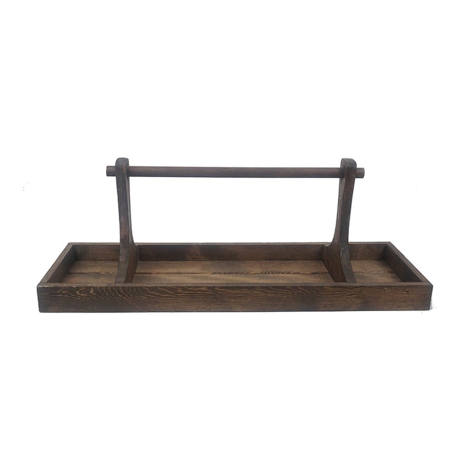 Vega Dekoratif Ahşap Sunum Tepsi